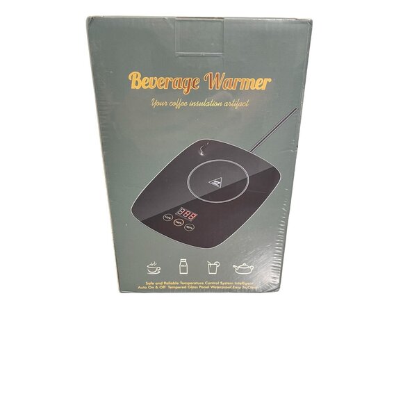 Electric Beverage Warmer With Temperature Control System For Coffee/Tea - Picture 1 of 3